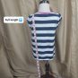Gymboree Navyblue & White Striped 100% Cotton Top Size 6