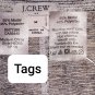 New Without Tags J.crew Gray Modal Blend Front Upper Pocket Short Sleeves...