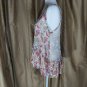 attar'd State Floral Lace Back Top Size S