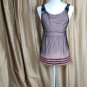 The Limted Black & Beige Ombre Overlay Tank Top Size Xs