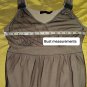 The Limted Black & Beige Ombre Overlay Tank Top Size Xs