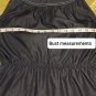 Emma & Michele Black Denim Side Pockets Belted Dress Size 12