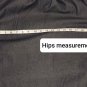 Emma & Michele Black Denim Side Pockets Belted Dress Size 12