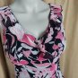 Speechless Black And Pink Floral Dress Size 3