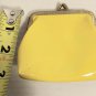 Vintage Yellow Coin Purse Small