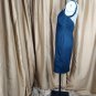 Ann Taylor Loft Navy Blue & white lace detail  dress size 0