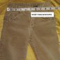 The Children's Place Beige Sparkle Corded Cotton Ruffled Detail Pants Size 24...