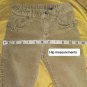 The Children's Place Beige Sparkle Corded Cotton Ruffled Detail Pants Size 24...