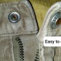 The Children's Place Beige Sparkle Corded Cotton Ruffled Detail Pants Size 24...
