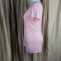 Sexy Basic Peach V Neckline T Shirt Size 3XL