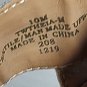 Tommy Hilfiger gold & Ivory Wedge  strecth cross ban Heels Sz 10M