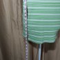 Avenue Green And White Scoop Neckline Striped Top Size 18/ 20
