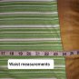 Avenue Green And White Scoop Neckline Striped Top Size 18/ 20