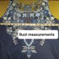 Only Nine Shades Of Blue Floral Lace Tank Size XL
