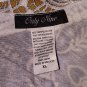 Only Nine Shades Of Blue Floral Lace Tank Size XL