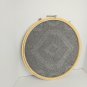 New Handcrafted Black & White Beaded  India  Artisan Wall Hanging