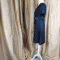 Vintage Erica Black Sheer Bow Waist Back Zip Dress Size M