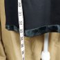 Vintage Erica Black Sheer Bow Waist Back Zip Dress Size M