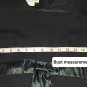 Vintage Erica Black Sheer Bow Waist Back Zip Dress Size M