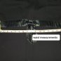 Vintage Erica Black Sheer Bow Waist Back Zip Dress Size M