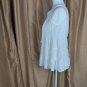 Indigo Soul White Crochet Detail Front Sleeveless Top Size S