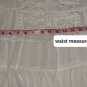 Indigo Soul White Crochet Detail Front Sleeveless Top Size S