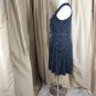 Closetrix Black & White Polka-dot Belted Skip On  Dress Size XL