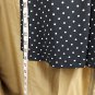 Closetrix Black & White Polka-dot Belted Skip On  Dress Size XL