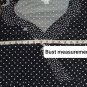 Closetrix Black & White Polka-dot Belted Skip On  Dress Size XL