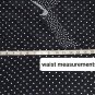 Closetrix Black & White Polka-dot Belted Skip On  Dress Size XL