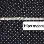 Closetrix Black & White Polka-dot Belted Skip On  Dress Size XL