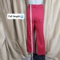 Bandolino Red Cotton & Spandex Denim Jeans Size 10