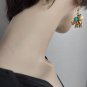 Vintage Gold-tone Elephant&Acirc;&nbsp;Earrings Drop Dangle Hook