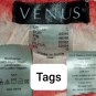 Venus Peach & White Tie Dye Lace Ruffled Detail Hem Goddess Maxi Dress Size L
