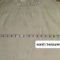 Adiva Ivory Lace Tie V Neckline Romantic Sleeveless Top Size S