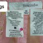 Rewind Peach Lace Knit Sheer Button  Back Size M