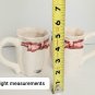 2New Romance Pink Hand Painted Exclusively For Seymour Mann Mugs
