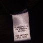 Cato Black Scrunched Sleeves Po Kets Top Size L