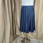 New With Tag Jones New York Navy Blue Red Polka-dot Pleated Skirt Size 16