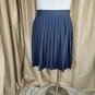 New With Tag Jones New York Navy Blue Red Polka-dot Pleated Skirt Size 16