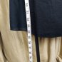 Vintage Gap Black Cotton Side Pockets Strapless Dress Size 6