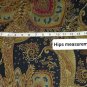 Citrine Brown Floral Print 100% Silk Dress Size 8