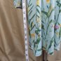 Tea Collection Mint Green Floral Print Cotton Dress Size 7