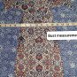 Behind The Seams Blue print lace  Sleeve detail  Top Size M