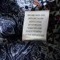 Behind The Seams Blue print lace  Sleeve detail  Top Size M