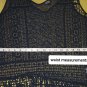 a.n.a Black Cotton Detail Net Knit Top Size L