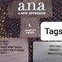 a.n.a Black Cotton Detail Net Knit Top Size L