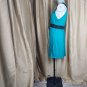 Twenty-one Green & Black Spandex Blend Side Zip Dress Size 1