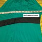 Twenty-one Green & Black Spandex Blend Side Zip Dress Size 1