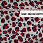 Talbots Red ,white & Blue Mix Print Sleeveless Blouse Size Sp